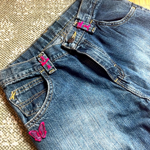 Wrangler upcycled jeans size 0 - Picture 2 of 9